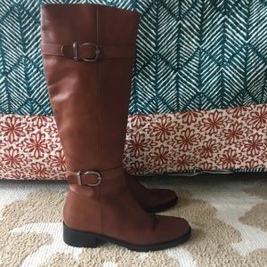 Neiman Marcus Sesto Meucci leather riding boots